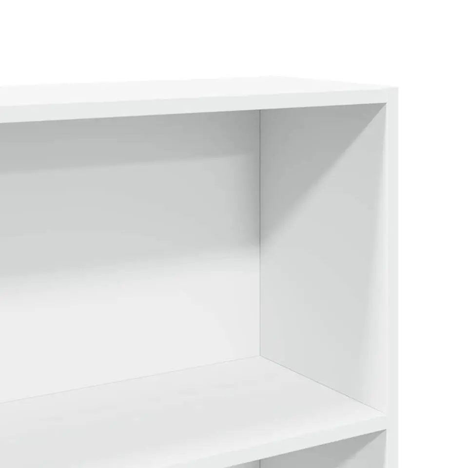 vidaXL - Boekenkast met 5 vakken - Wit - Bewerkt hout - 80x24x176 cm