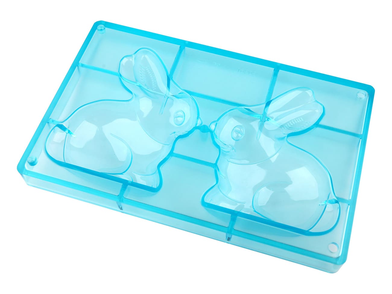 Moule chocolat - Lapin moderne