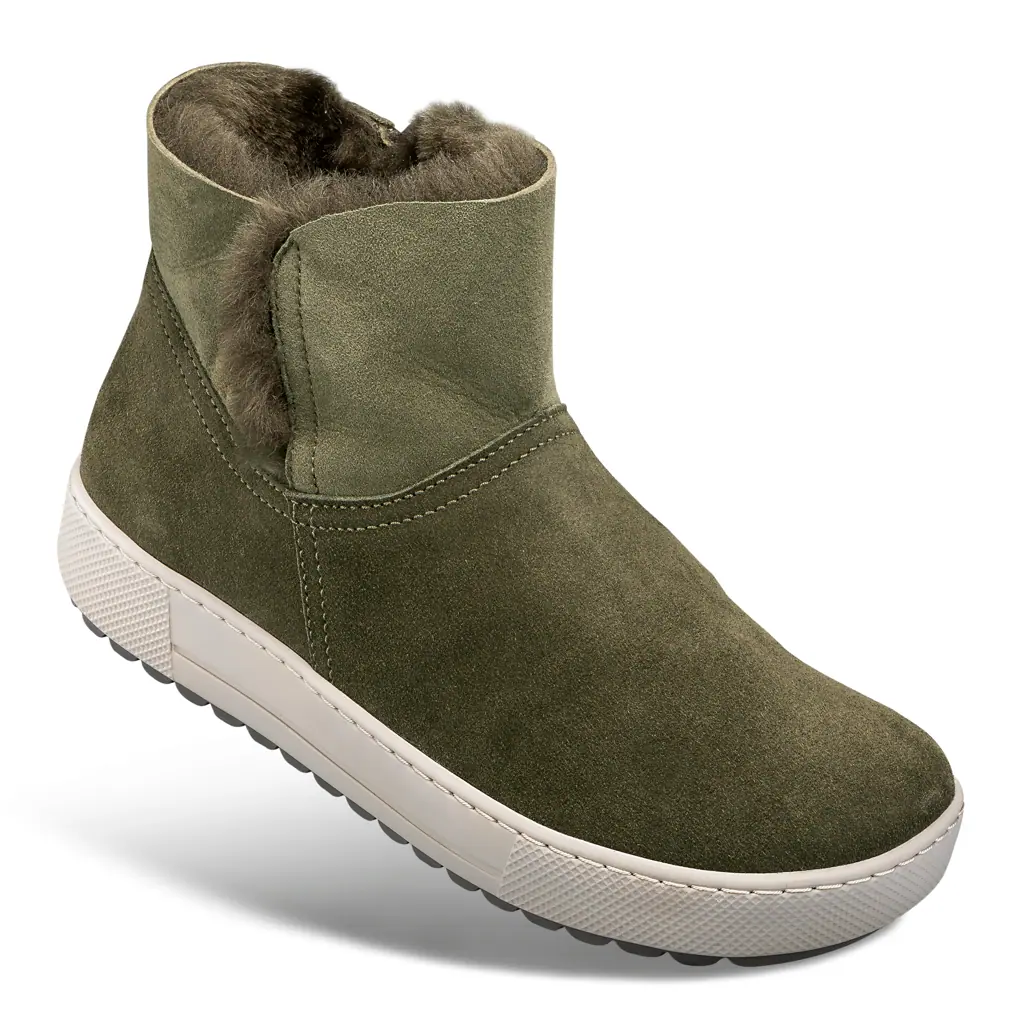 DAMEN - Bootie LIVA oliv