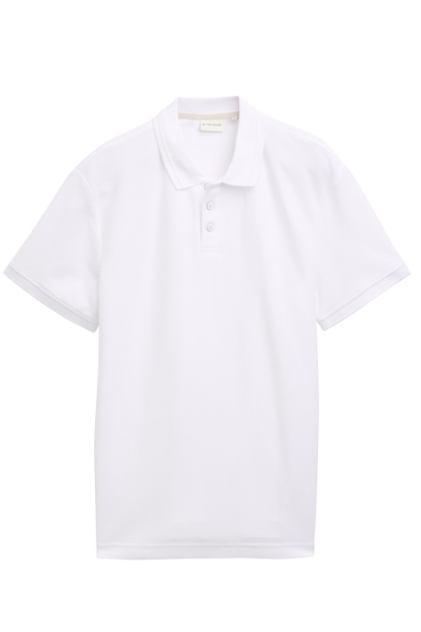 Tom Tailor witte heren polo