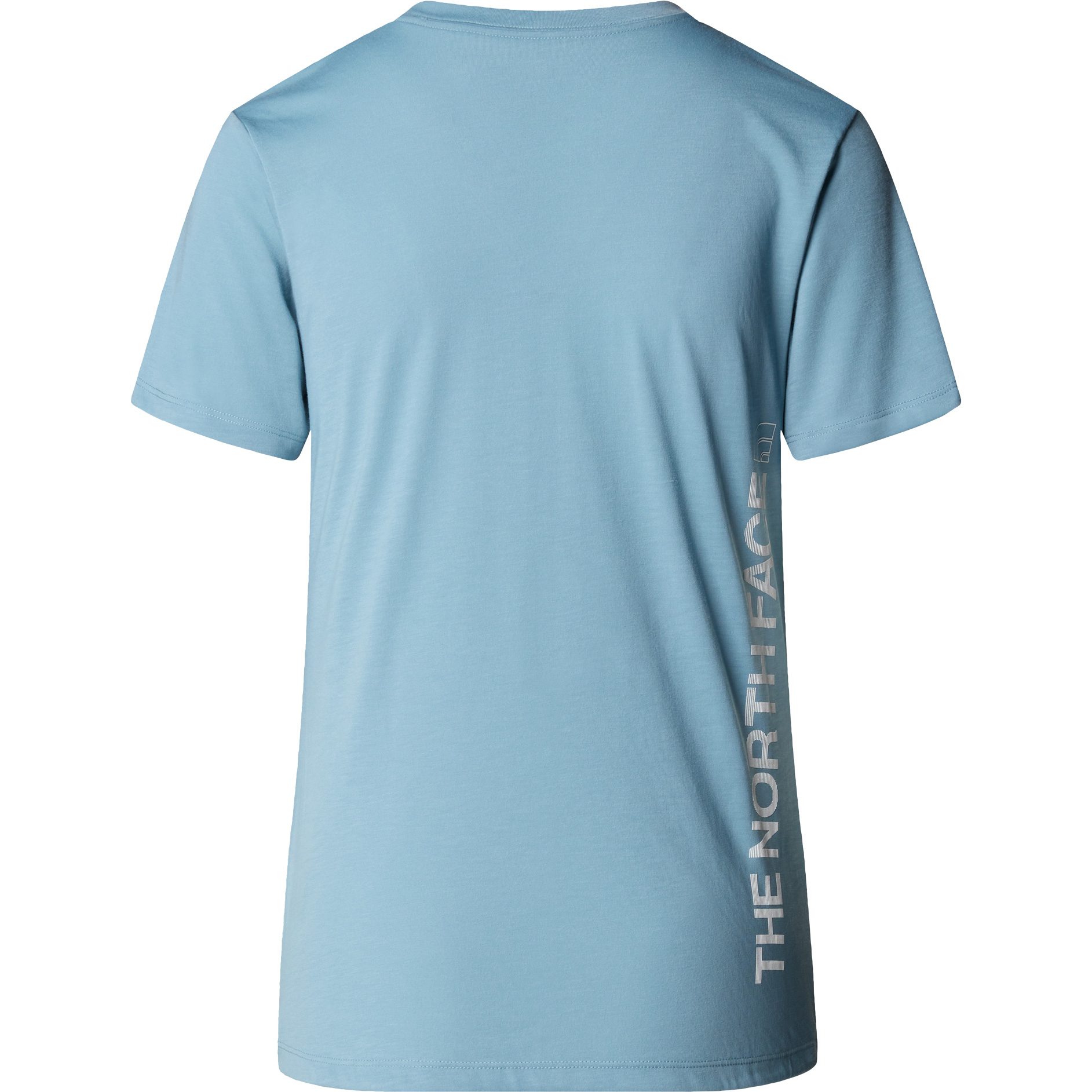 The North Face® Foundation Vertical Graphic T-Shirt Damen shallow blue