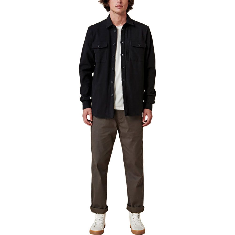Globe WANDERER - Chemise Homme black