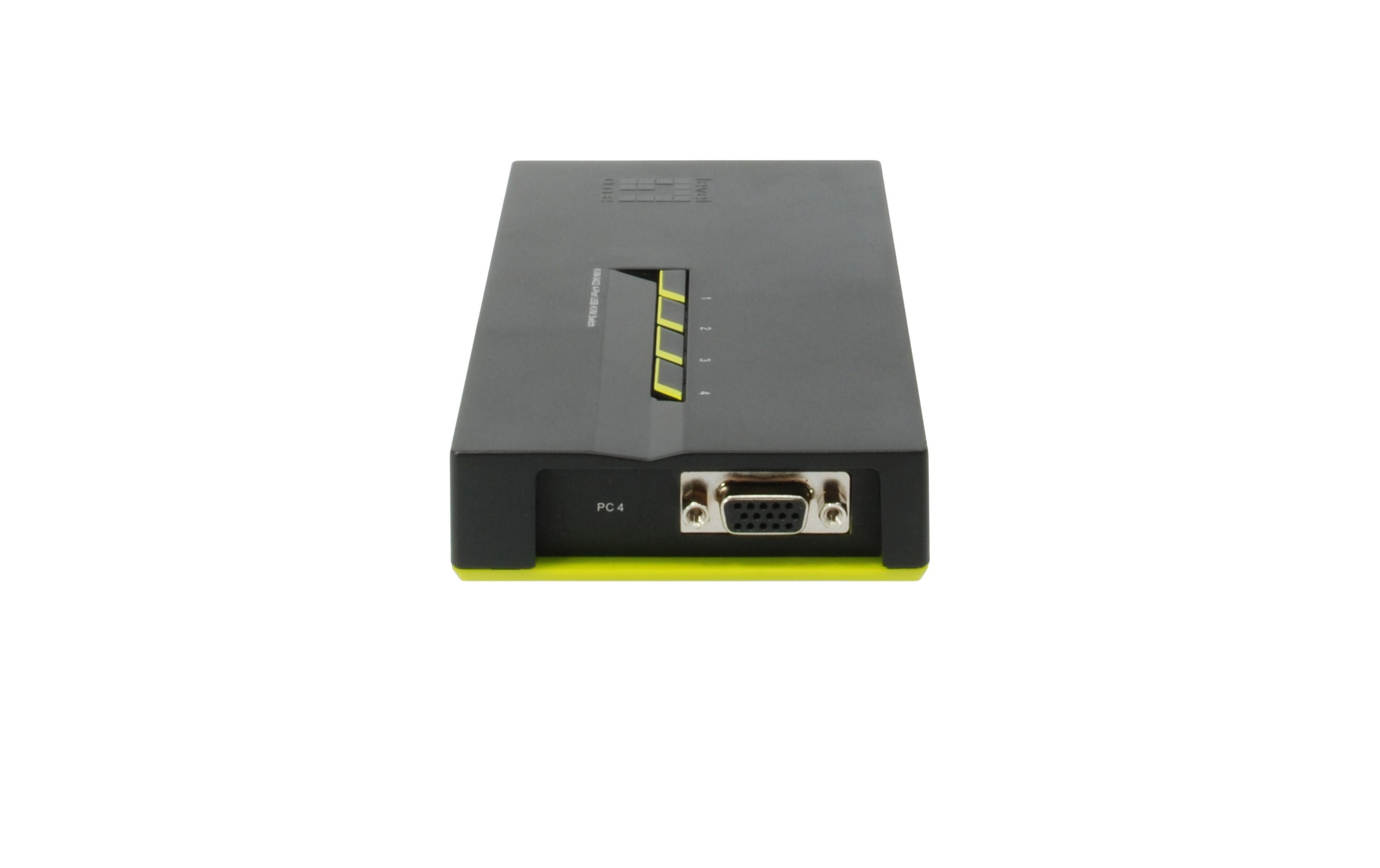 KVM Switch KVM-04224 Port Kabel-KVM-Switch