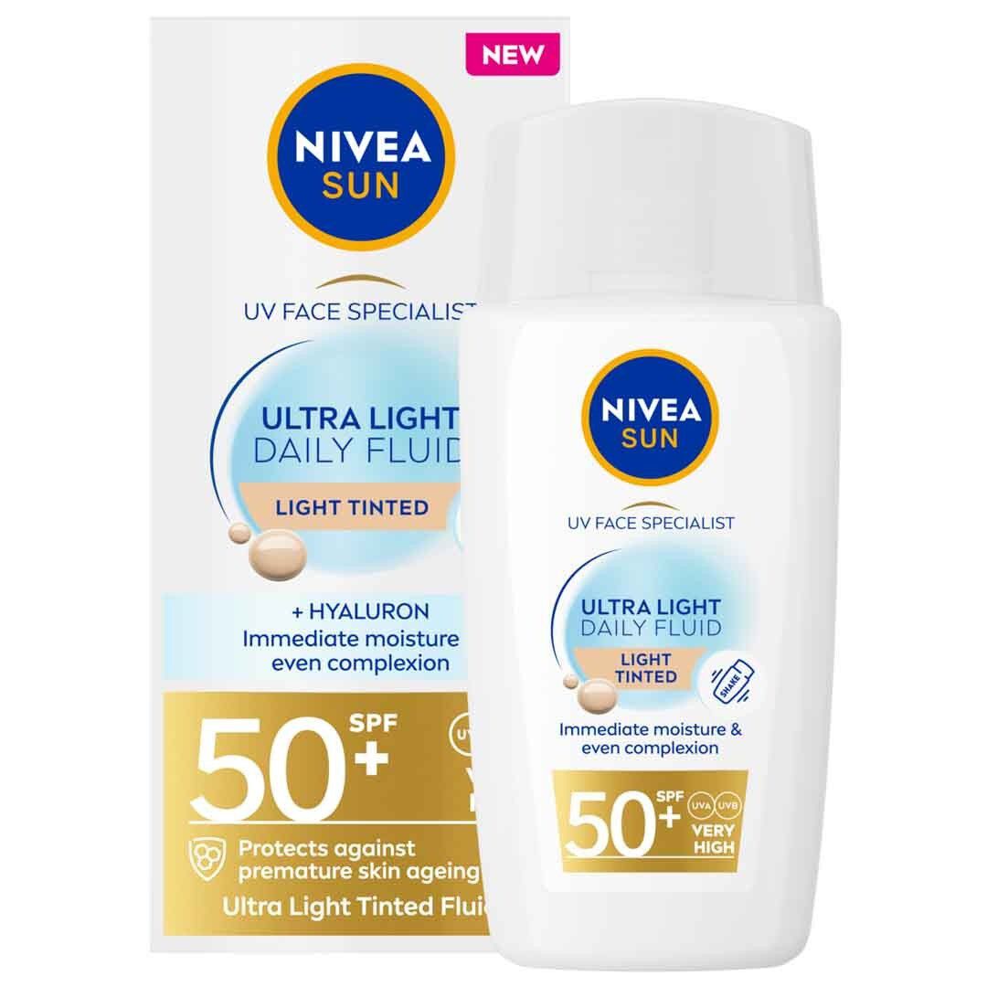 NIVEA  Fluido UV Rosto (Tom Light) - 40ml