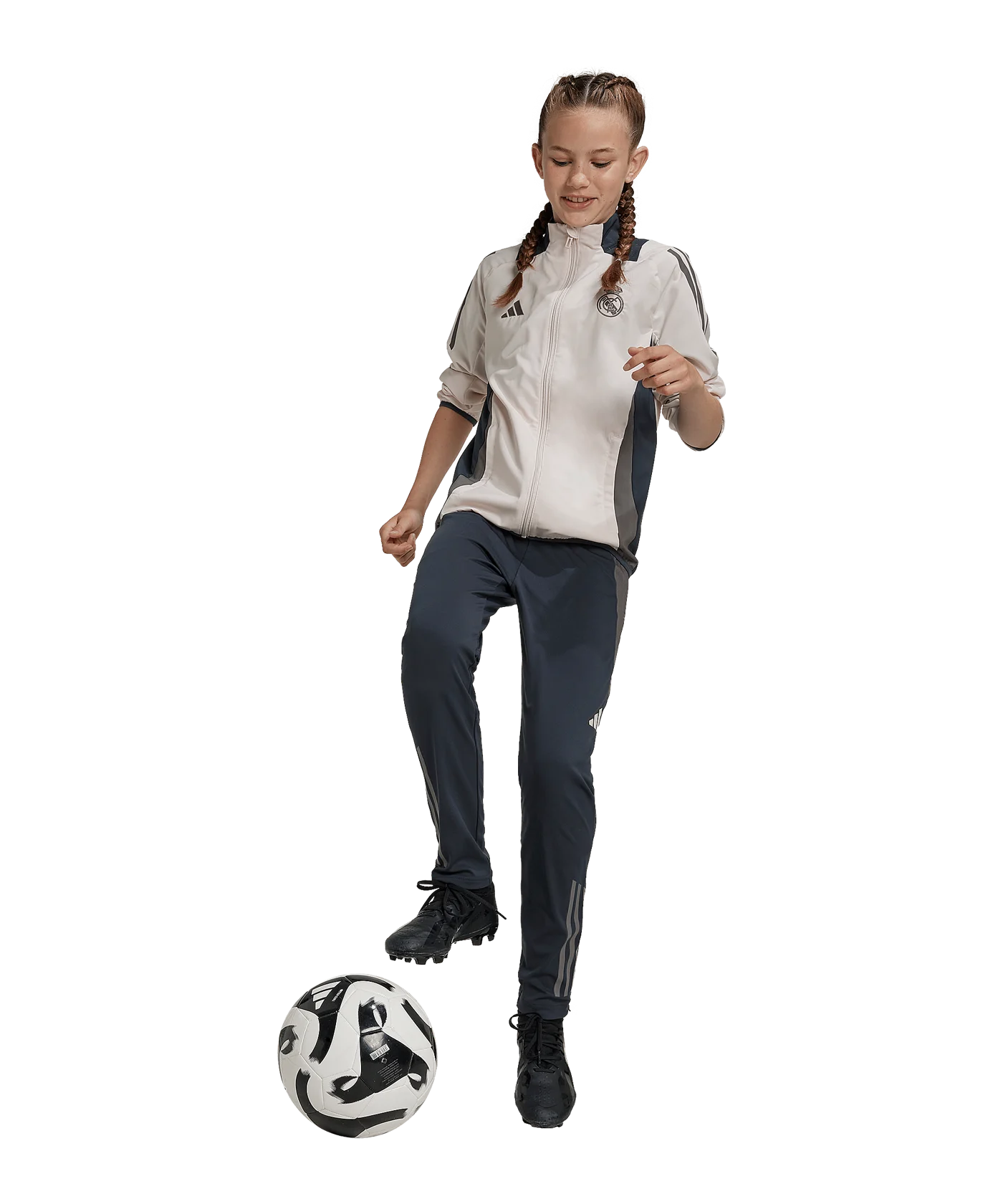 adidas Real Madrid Trainingshose Kids Pink