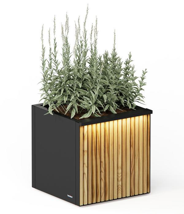 Herstera Metall-Pflanzkasten Deco Planter,