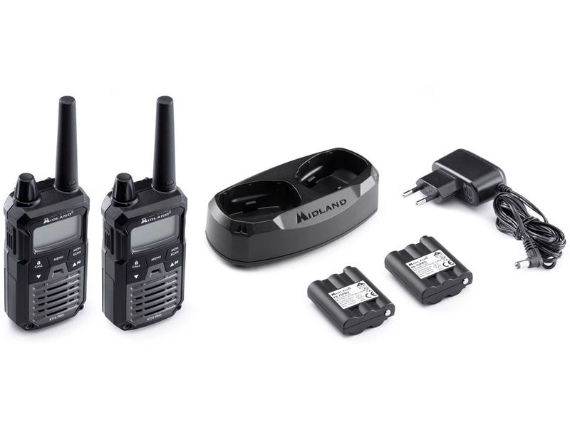 Midland Funkgerät XT70 Pro Twin, 2er Set Handfunkgeräte-Set