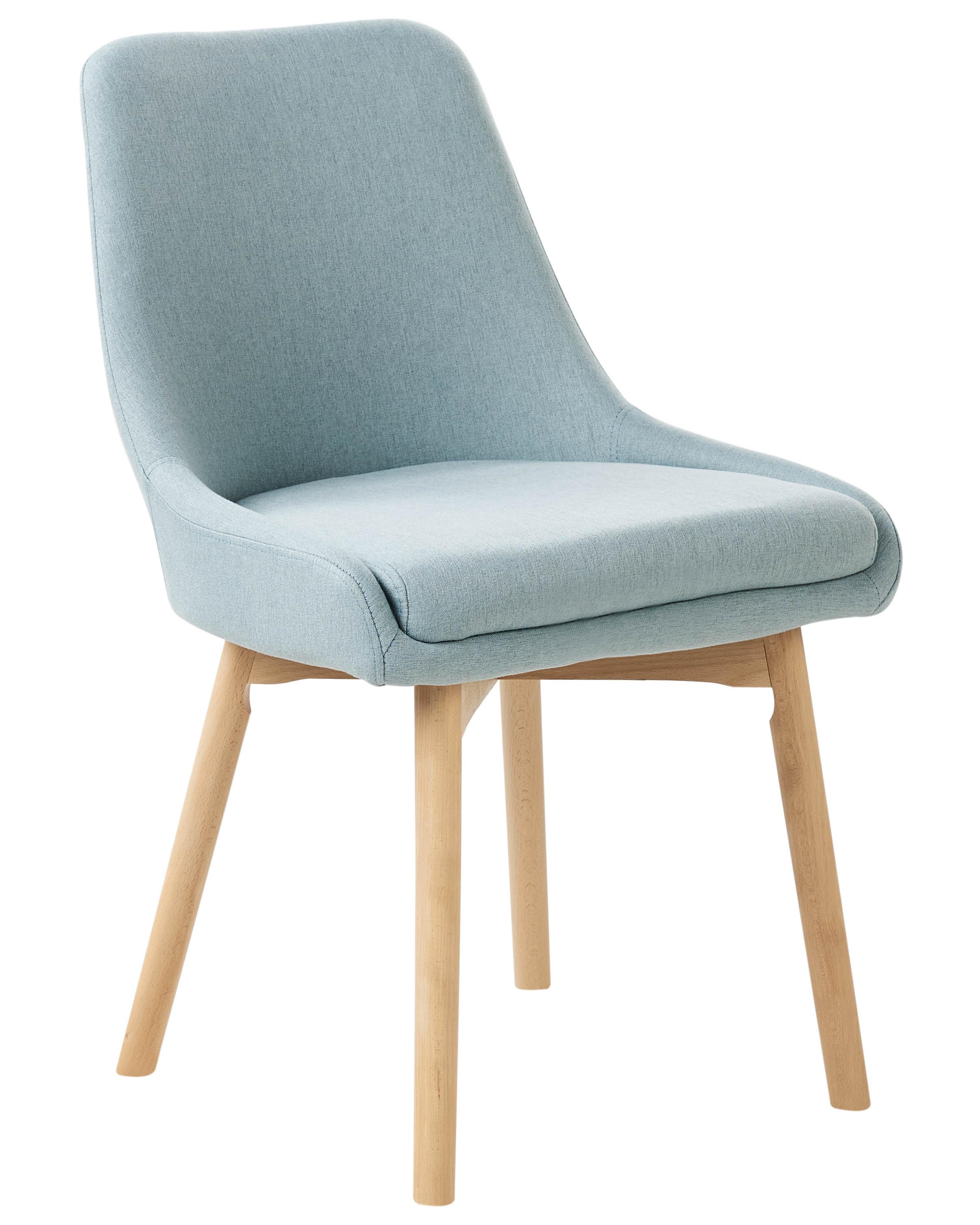 Set van 2 eetkamerstoelen MELFORT Lichtblauw