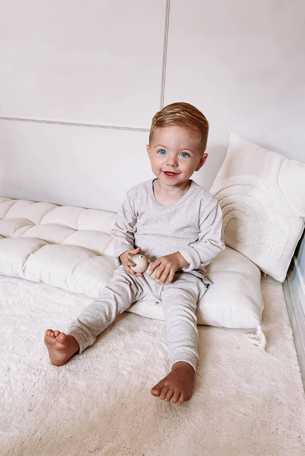 Babystyling babybroek beige