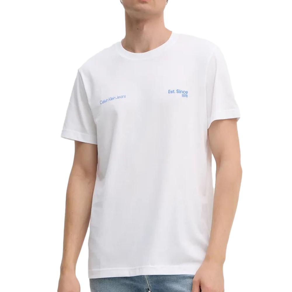 Calvin Klein Jeans T-shirt Blanc Homme Calvin Klein Jeans 1978