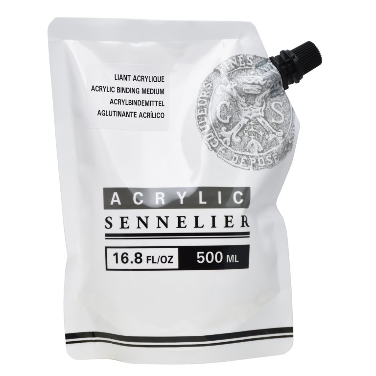 Sennelier Acrylbindemittel transluzent, satiniert