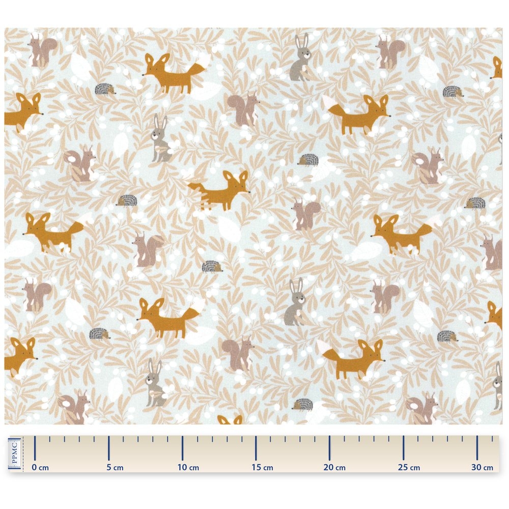 Tissu Coton Au Mètre Amis Des Bois