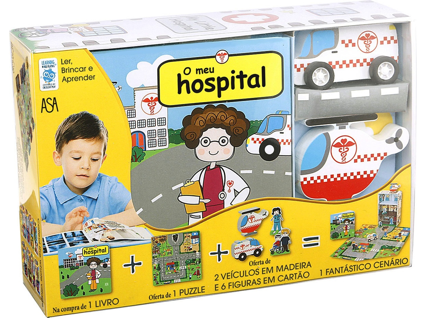LIVRO A MINHA CIDADE O MEU HOSPITAL