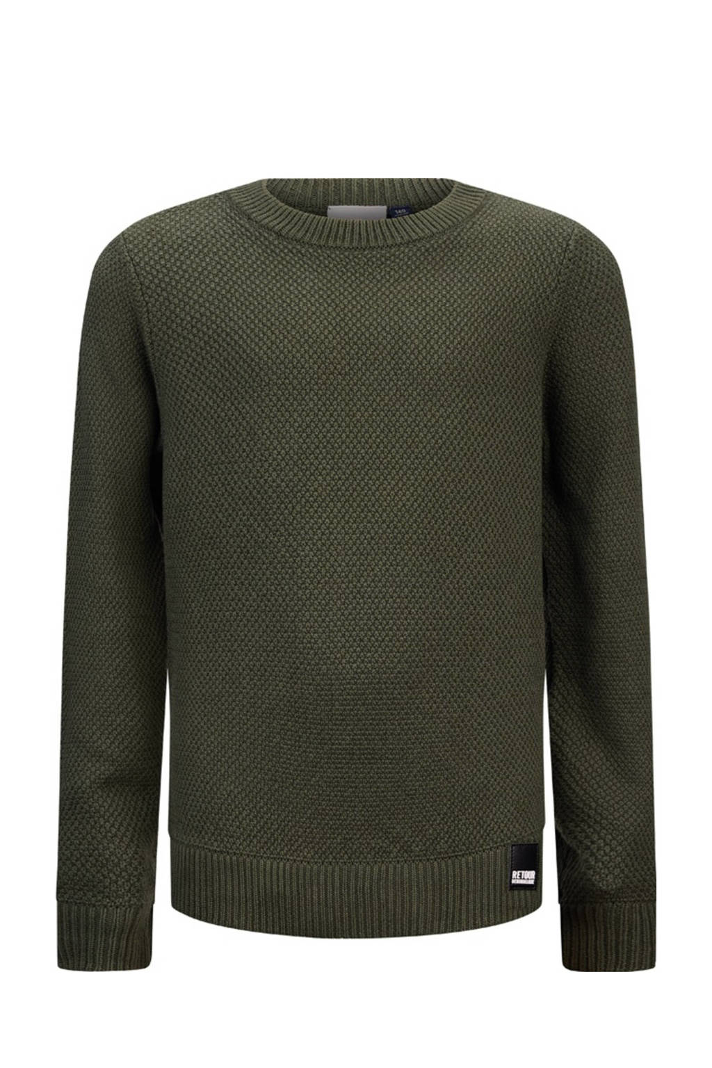 Retour Jeans gebreide trui groen