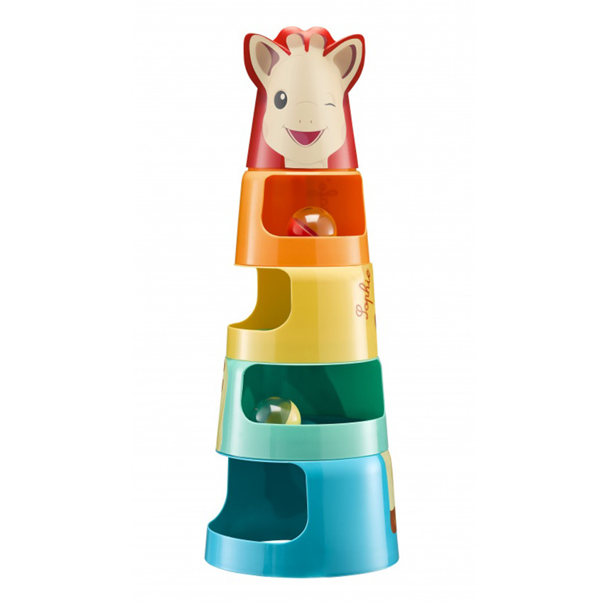 Tour géante à empiler - Sophie la Girafe