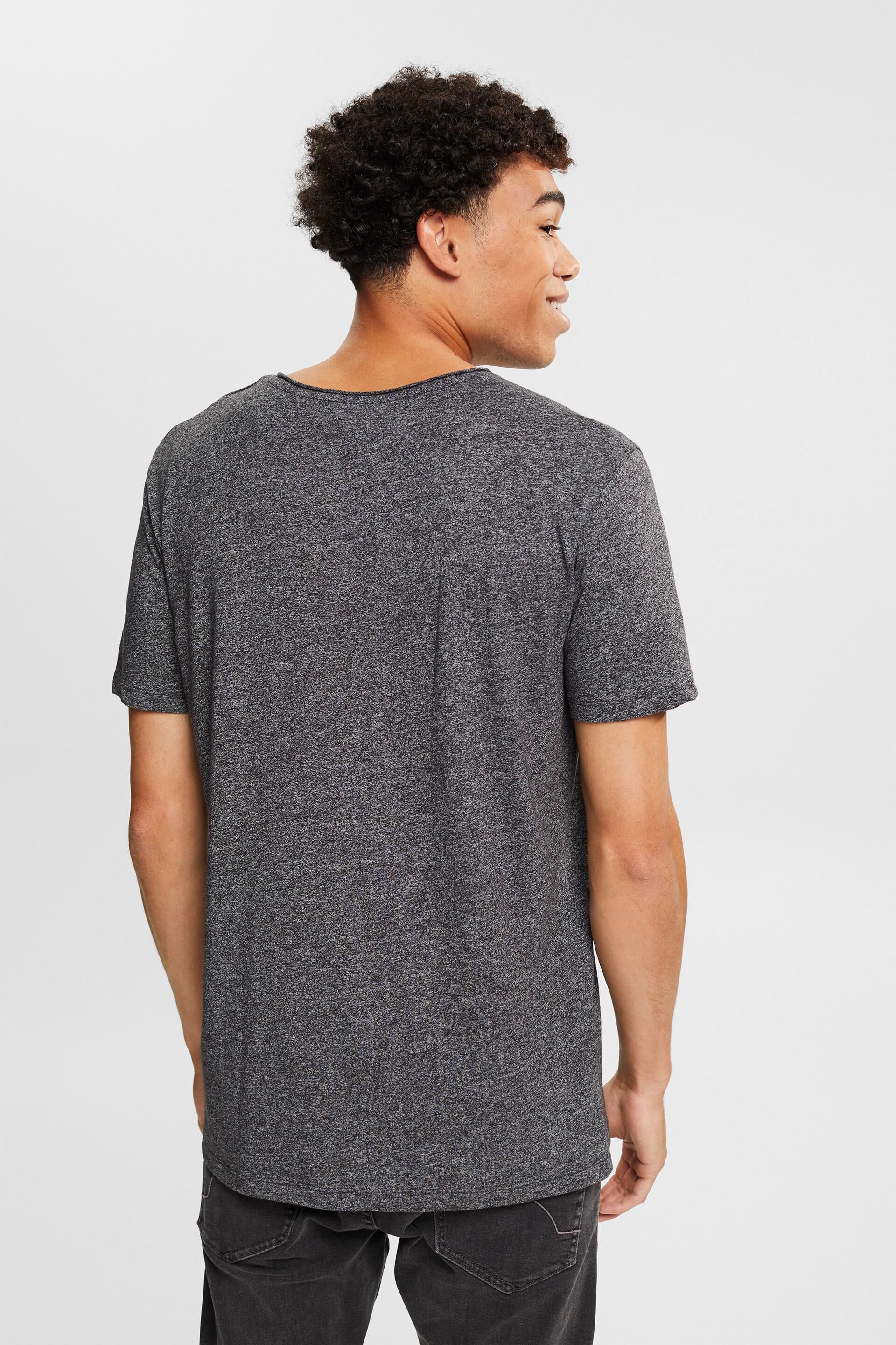 En matière recyclée le t-shirt en jersey chiné