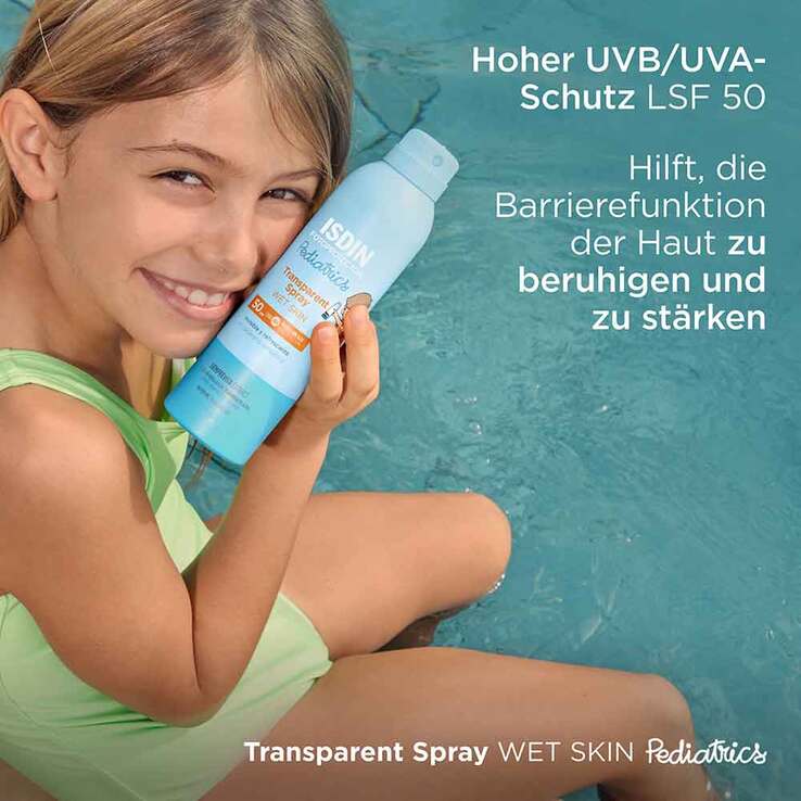 Isdin Fotoprotector Pediatrics Wet Skin Spray SPF 50, 250 ml