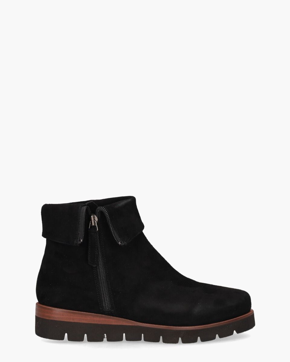 Di Lauro Nanet Zwart Dames Enkelboots