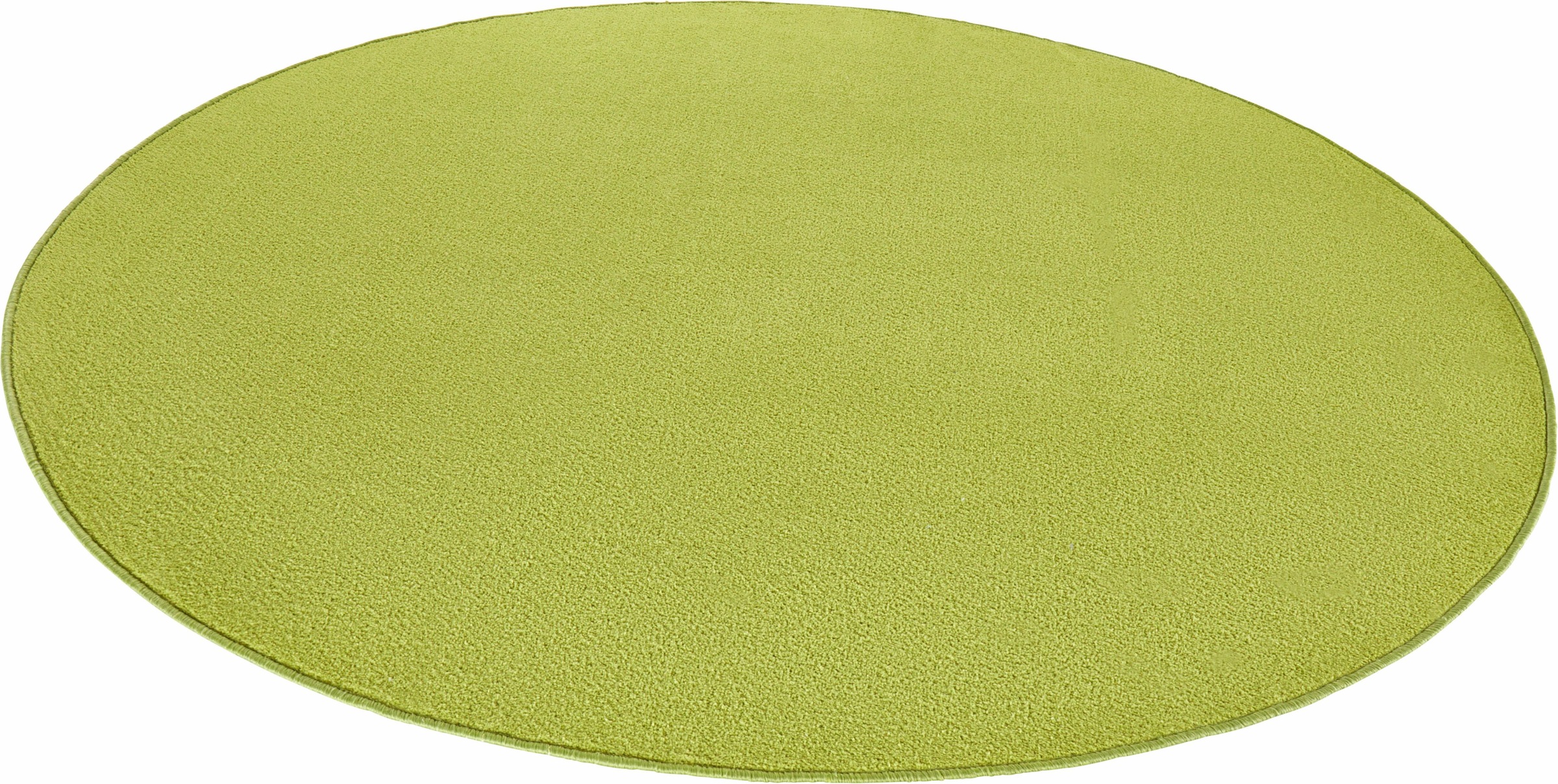 HANSE Home Teppich »Fancy« rund 7 mm Höhe Kurzflor, Weich, Einfarbig, Wohnzimmer, Schlafzimmer, Esszimmer