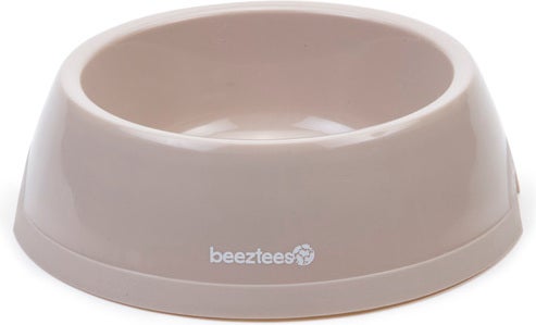 Beeztees hondenvoerbak D 16 cm beige