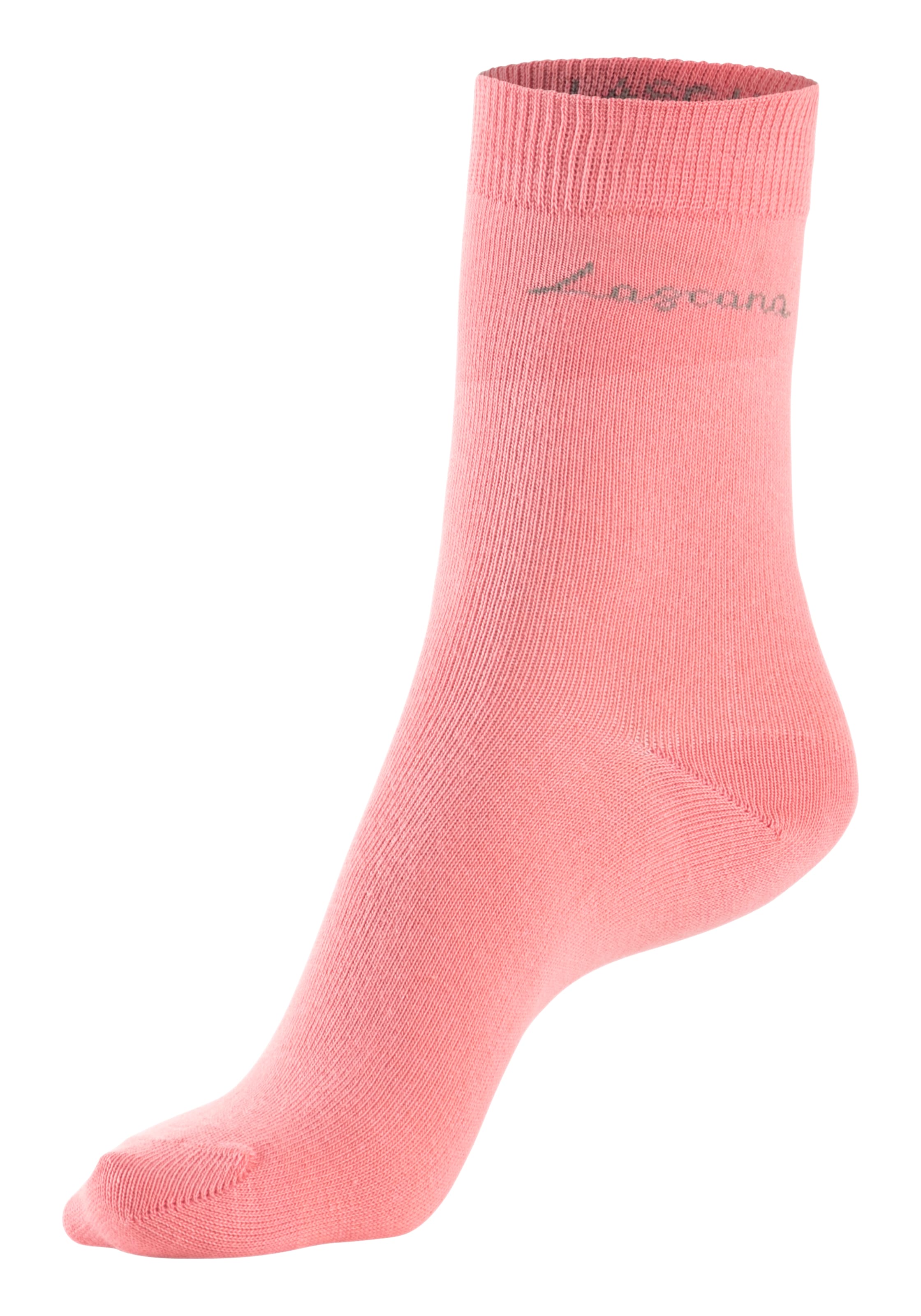 LASCANA Basicsocken Box, 4 Stk. tlg. in ansprechender Geschenkbox