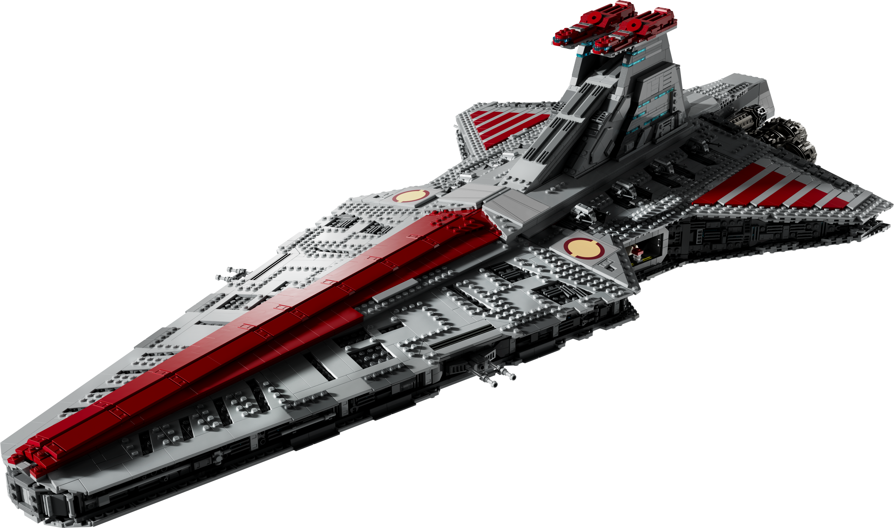 O cruzador de assalto classe Venator da República, número 75367.
