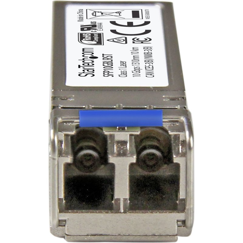 StarTech.com Module de transceiver SFP+ 10GBASE-LR à fibre optique 10 Gigabit - Conforme aux normes MSA - Monomode LC - 10 km
