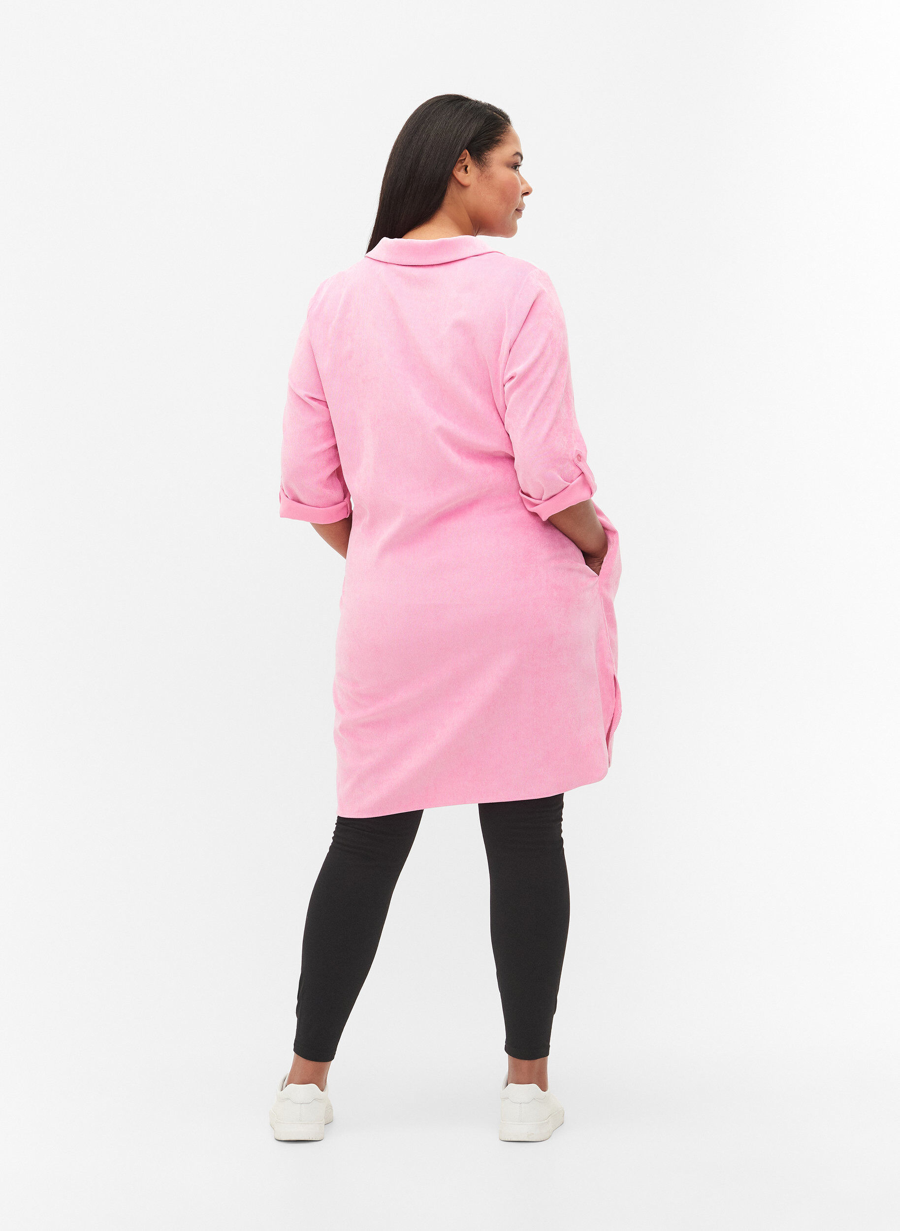 Leggings i bomuld med foer