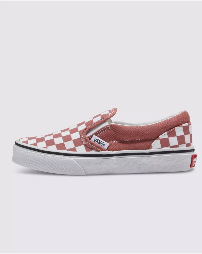 Kids Classic Slip-On Checkerboard Shoe