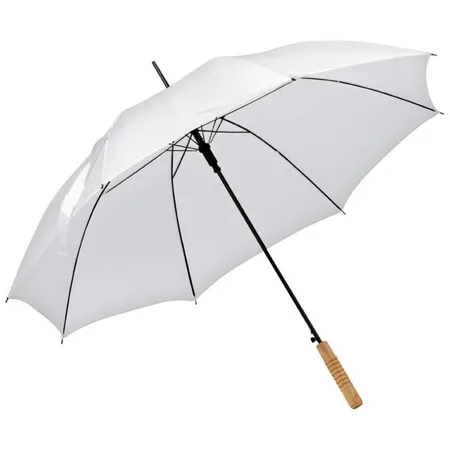 Macma Automatik-Regenschirm, weiß