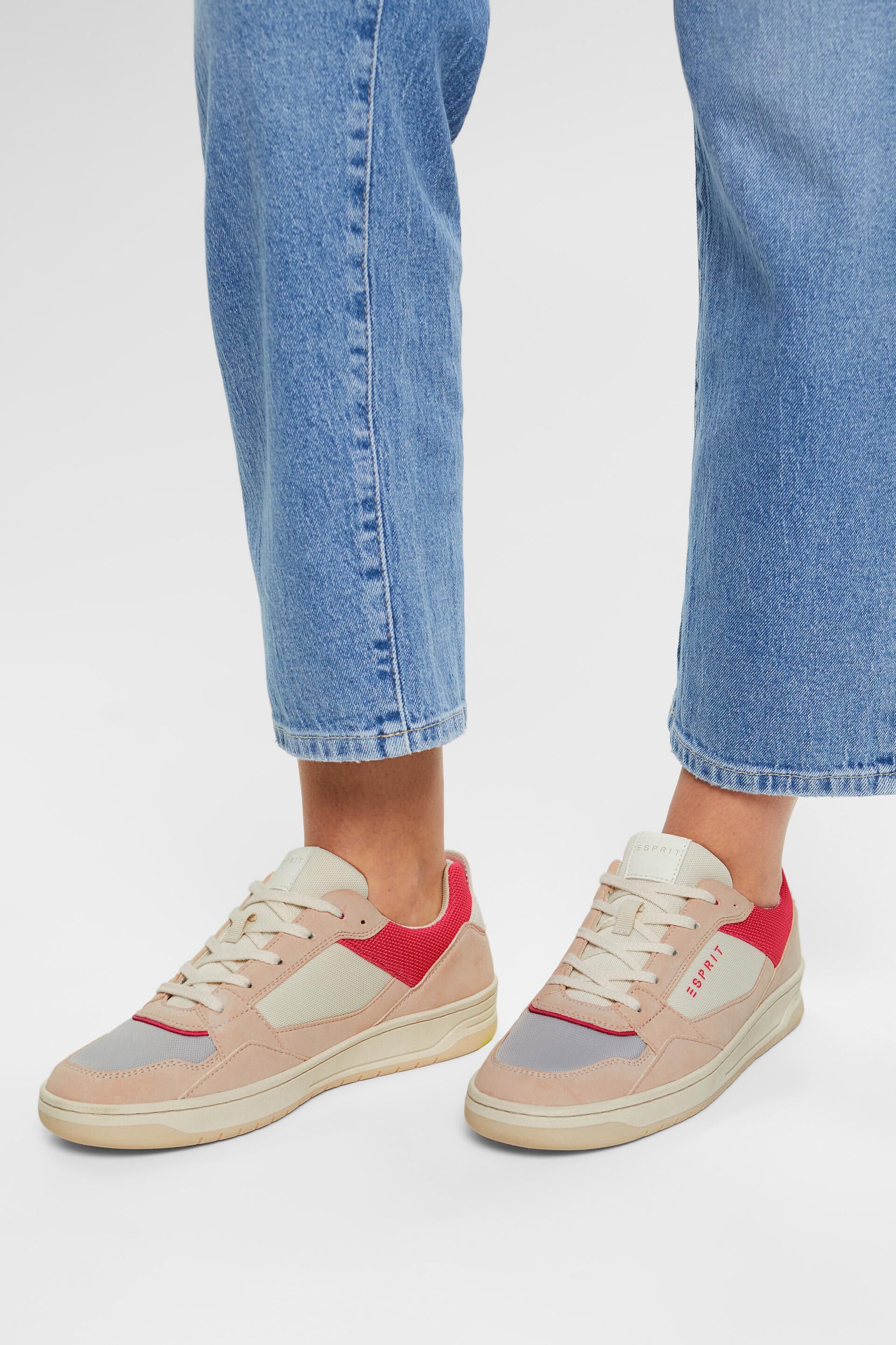 Sneakers multicolores en similicuir