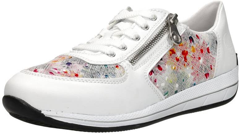Rieker Veterschoenen Laag wit