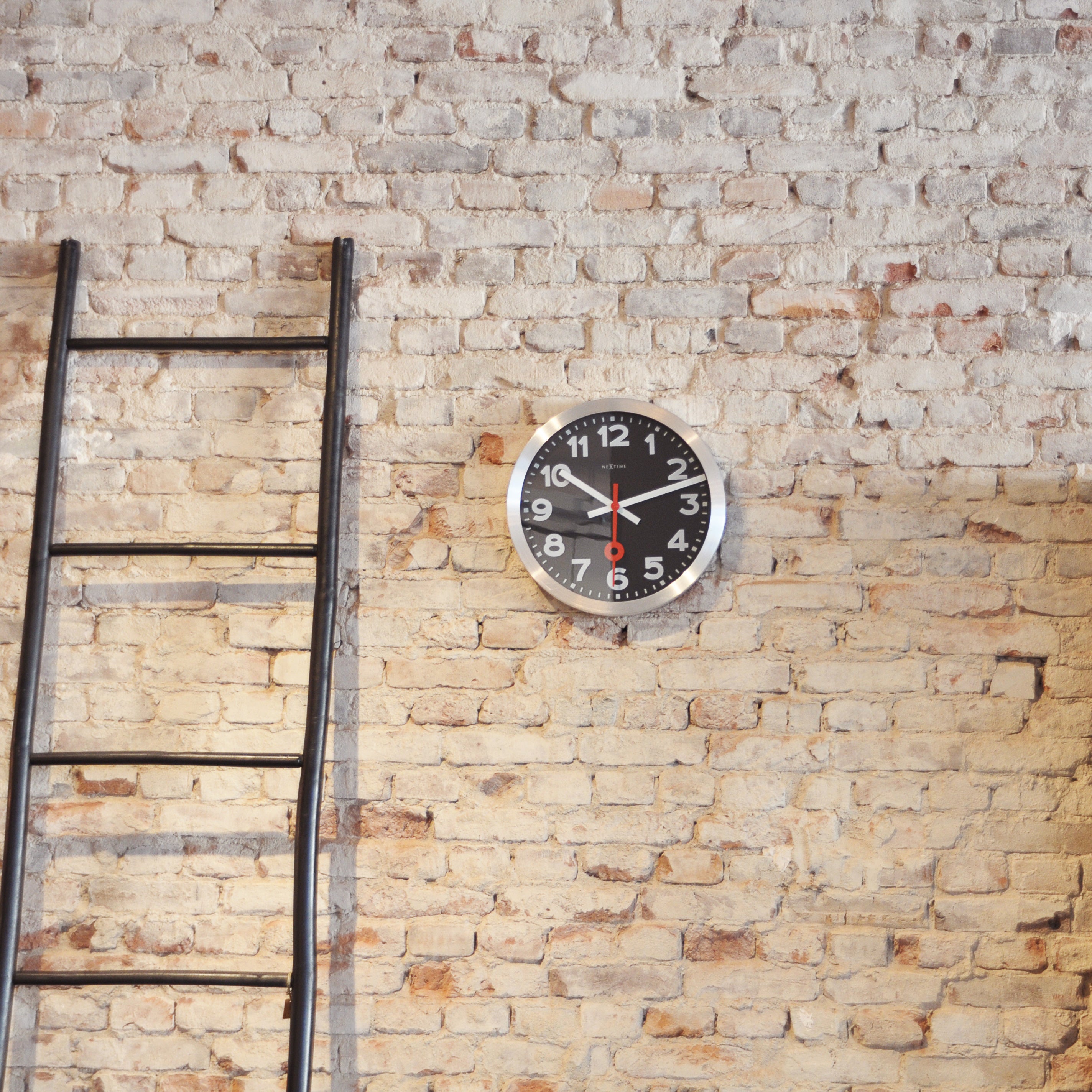 NeXtime Station Numbers Wandklok Ã 35 cm