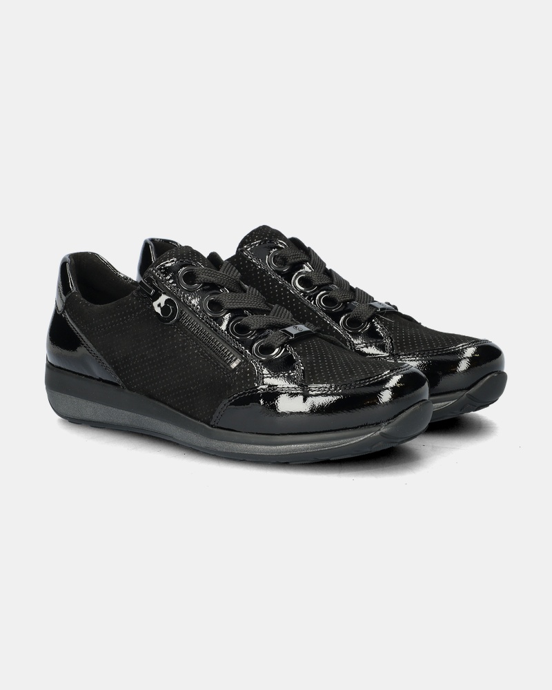 Ara Osaka High Soft Lage sneakers  - zwart