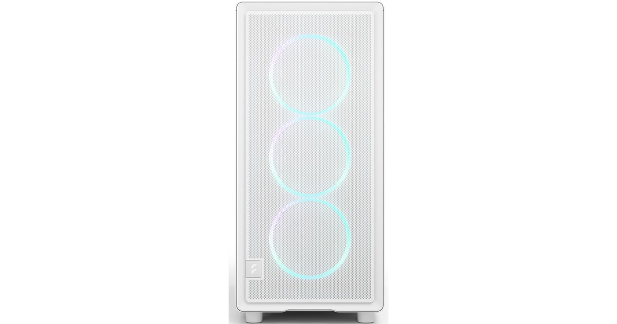 Fractal DesignEpoch RGB midi tower behuizing  (Wit | 2x USB-A | 1x USB-C | RGB | Tempered Glass)