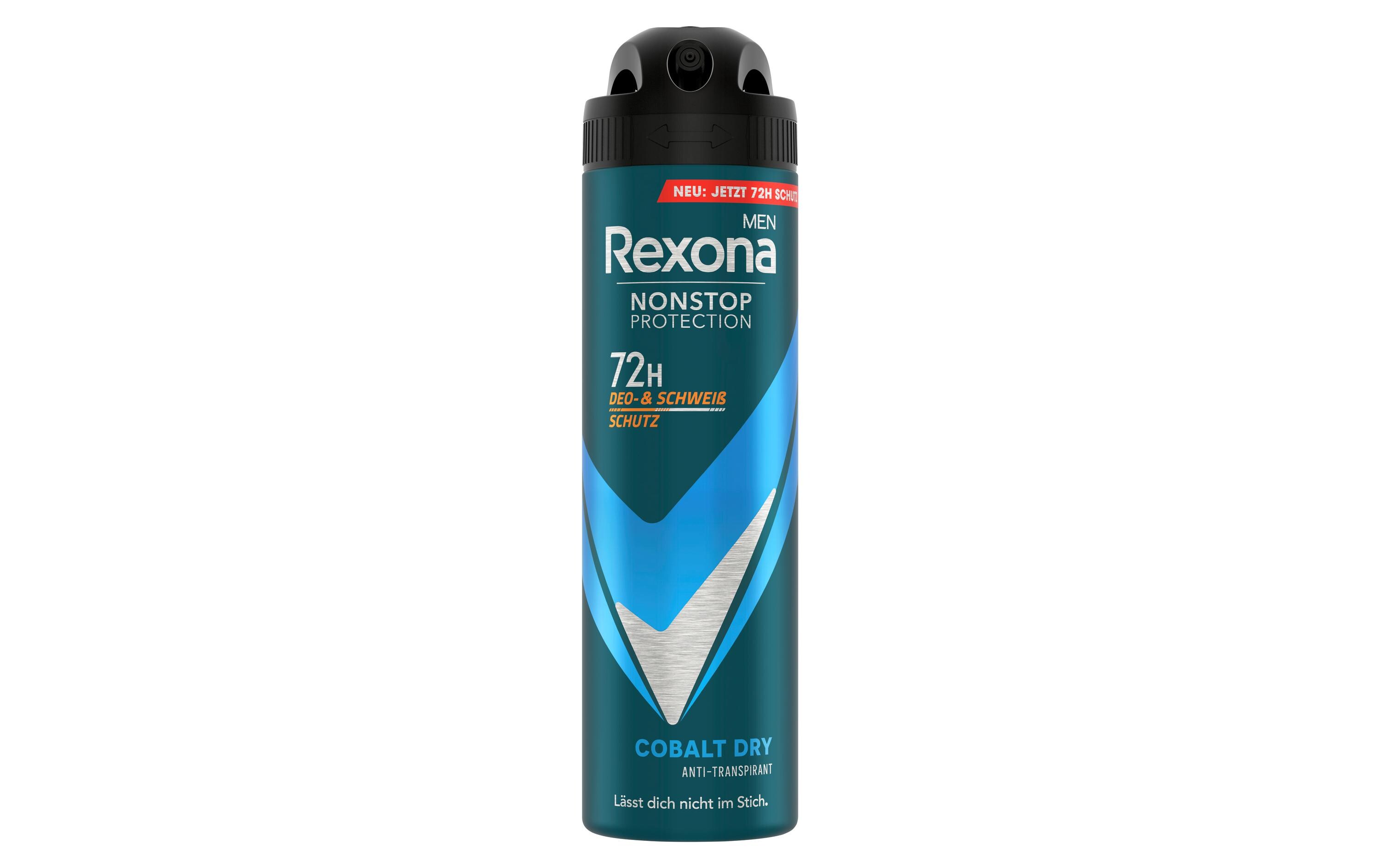 Deo Spray Nonstop Protection Cobalt Dry 150 mlAnti-Transpirant Spray bietet zuverlässigen Schutz