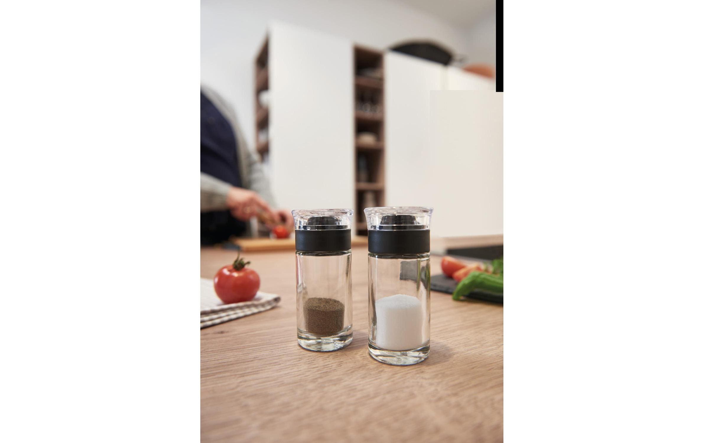 Salz- & Pfefferstreuer Cucina TransparentStylische Streuer