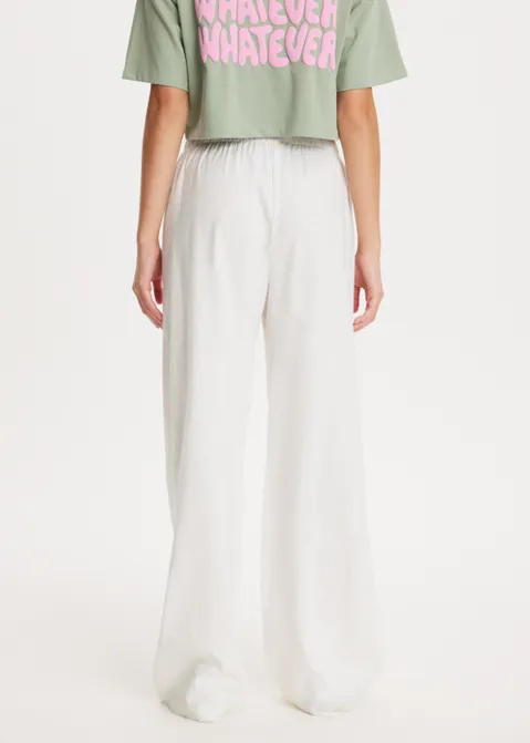 Linnen broek wit (WIT)