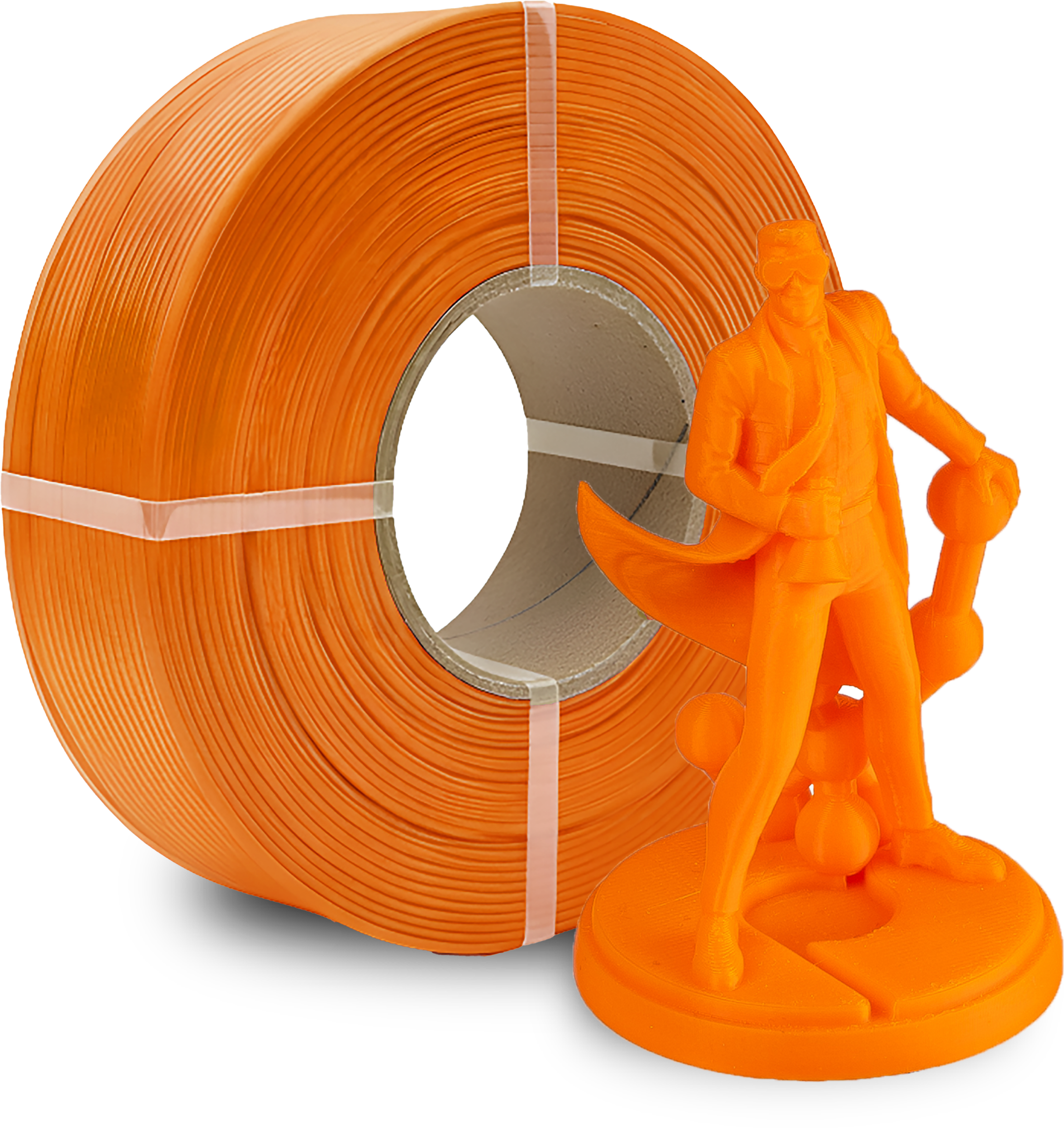 Polymaker  Panchroma™ PLA Refill Orange, 1,75 mm / 1000 g    High-Speed Filament in Orange, ohne Spule
