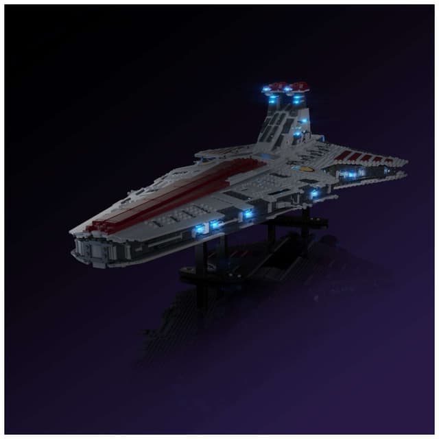 Light My Bricks™ UCS Venator-Class Republic Attack Cruiser lyskit