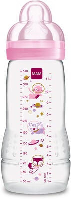 MAM Easy Active Tåteflaske 330 ml, Rosa