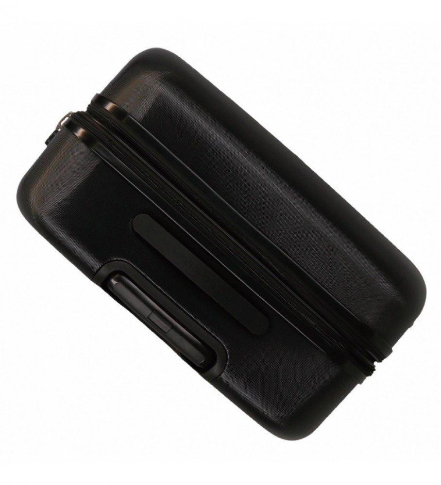 Movom Maleta Grande Movom Riga Rgida negro -56x80x29cm-
