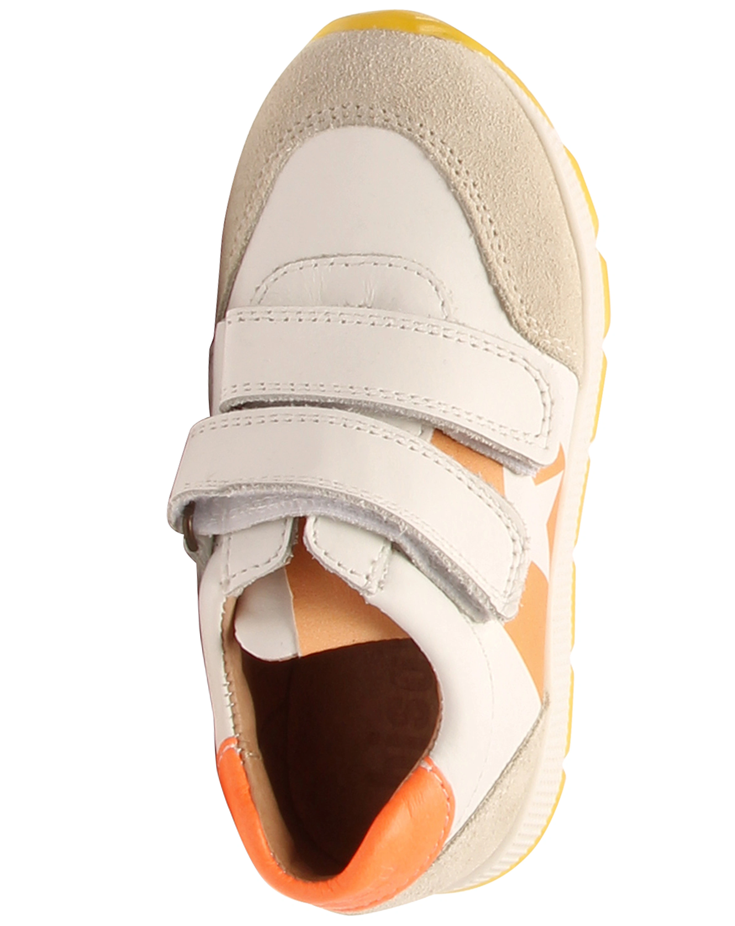 Klettschuhe LIAM V in white/orange