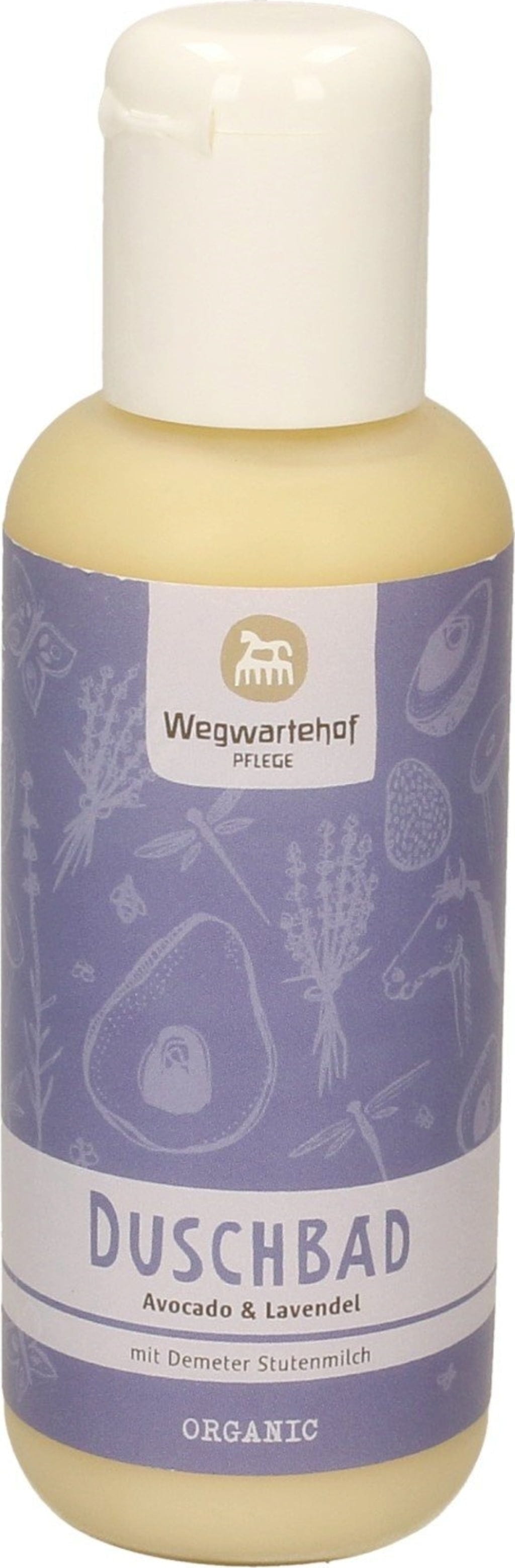 Wegwartehof  Stutenmilch-Duschbad Avocado & Lavendel, 200 ml