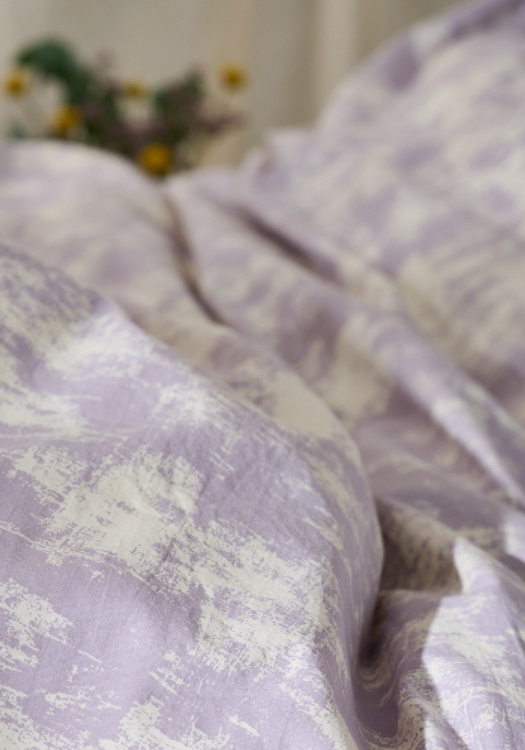 Lavie Kissenbezug Thea Undyed/Lavendel