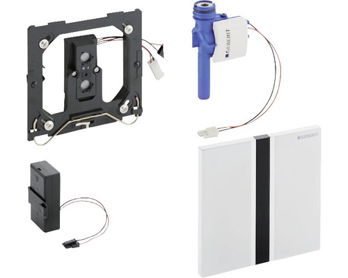 GEBERIT Urinoirbediening Type 50 Contactloos Infrarood Batterijgevoed Geborsteld Chroom 116.036.GH.1