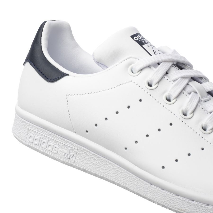 adidas Originals Chaussures Stan Smith - Blanc/Bleu Marine