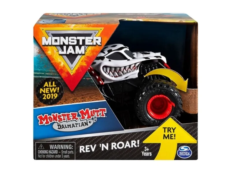Monster Jam 1:43 Rev & Roar Trucks asst.