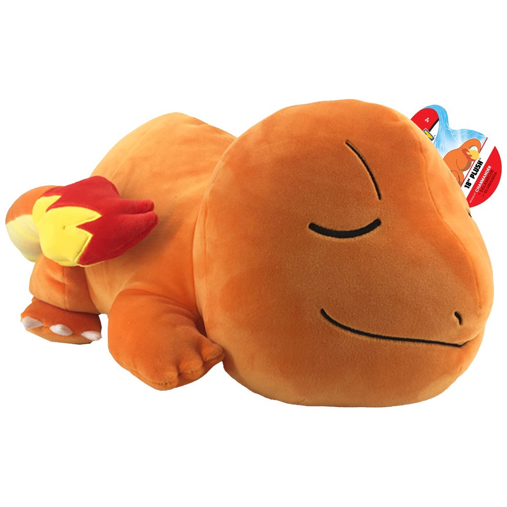 Schlafendes Charmander Pokémon 46cm Plüschtier