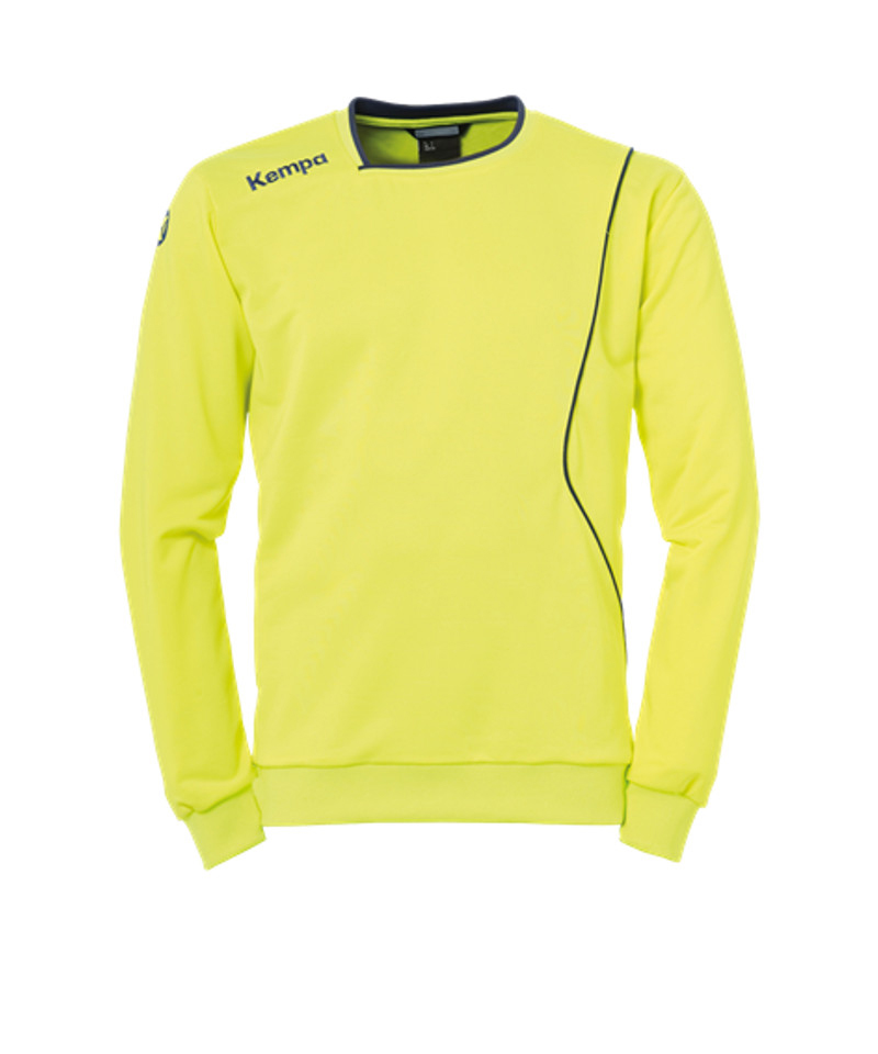 Kempa Curve Training Sweatshirt Gelb Blau F08